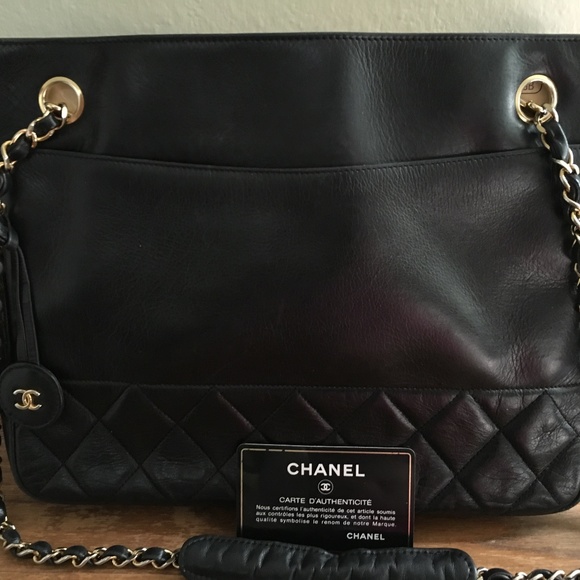 Vintage Chanel Lambskin Shoulder Bag - Picture 1 of 11